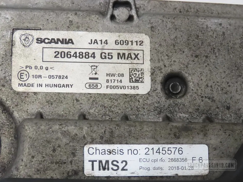 Scania 2668356 Versnellingsbak regeleenheid T - ECU for Truck: picture 2 Scania 2668356 Versnellingsbak regeleenheid T - ECU for Truck: picture 2