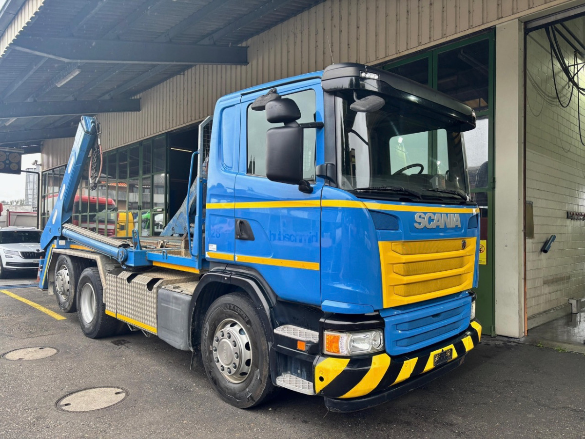 SCANIA G450 LB 6x2 - Skip loader truck: picture 1 SCANIA G450 LB 6x2 - Skip loader truck: picture 1