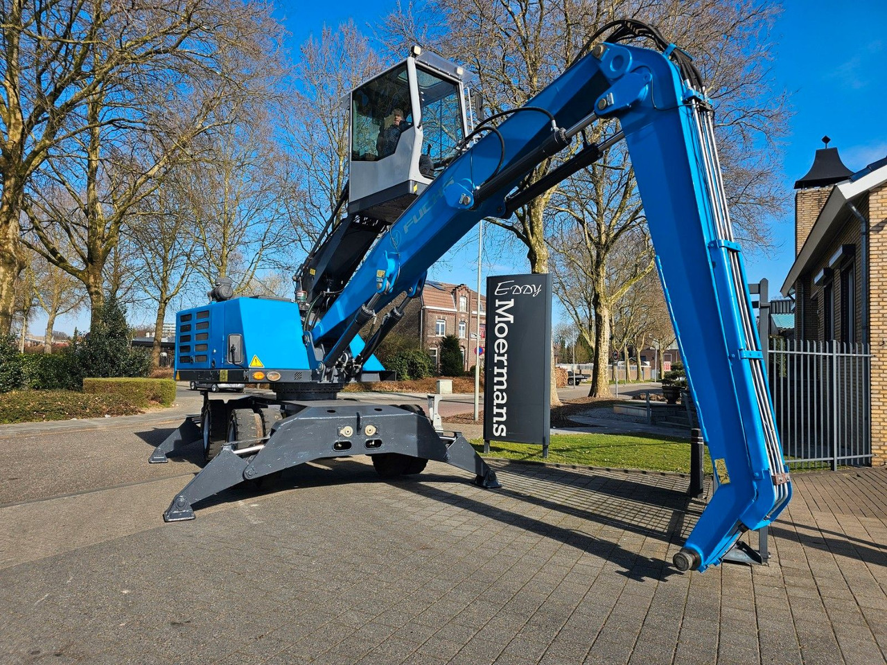 New Waste/ Industry handler Fuchs MHL 320 Umschlagbagger mit Magnet Anlage: picture 1