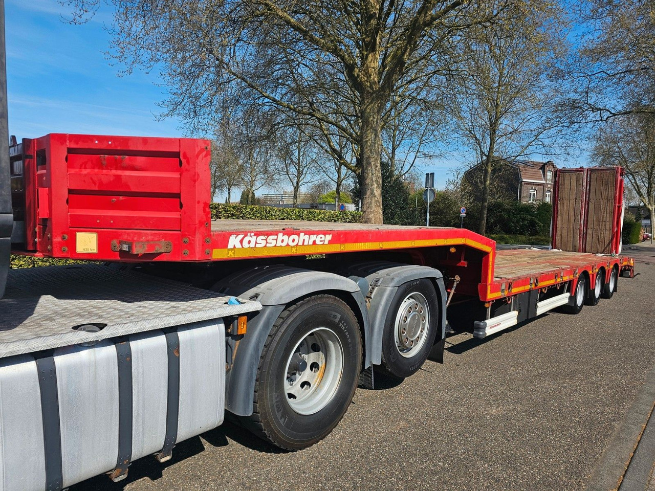 Kässbohrer LB3E Semie Tieflader Mit Rampen - Low loader semi-trailer: picture 5 Kässbohrer LB3E Semie Tieflader Mit Rampen - Low loader semi-trailer: picture 5