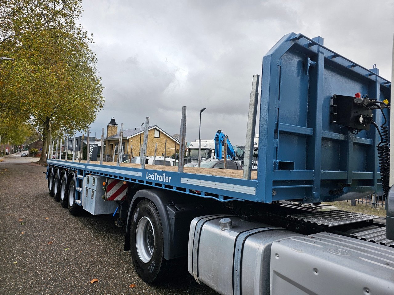 Leci Trailer P4 Long Material / Ballast Trailer - Log semi-trailer: picture 4 Leci Trailer P4 Long Material / Ballast Trailer - Log semi-trailer: picture 4
