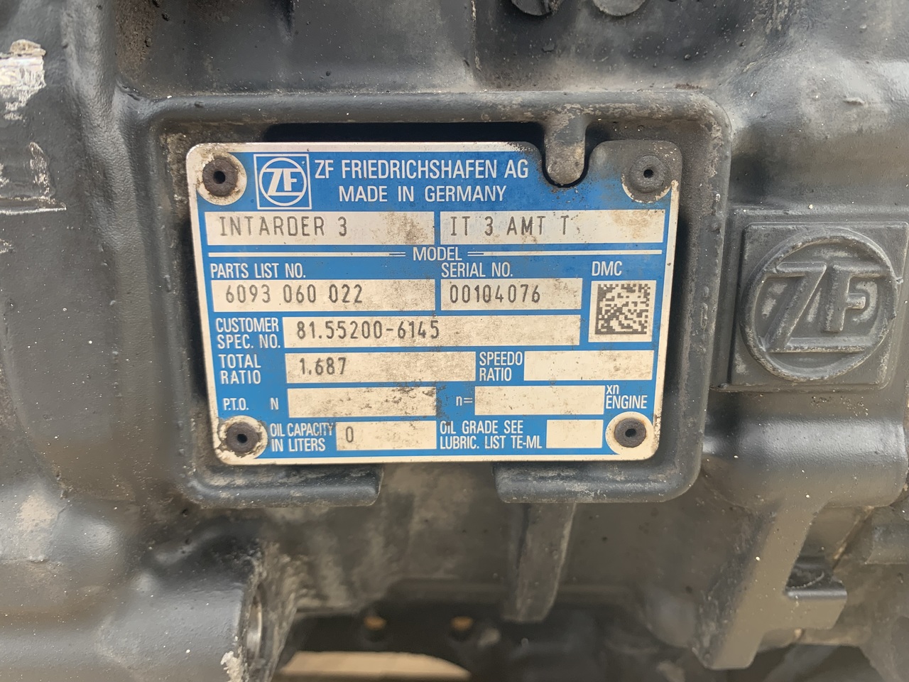 Gearbox for Truck ASTRONIC 12AS 2131 TD WITH INTARDER EST52 MAN TGX: picture 6