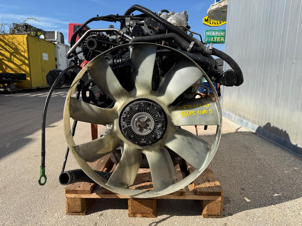 ENGINE MAN TGM D0836LFL63 EURO 5 250PS - Engine and parts: picture 4 ENGINE MAN TGM D0836LFL63 EURO 5 250PS - Engine and parts: picture 4