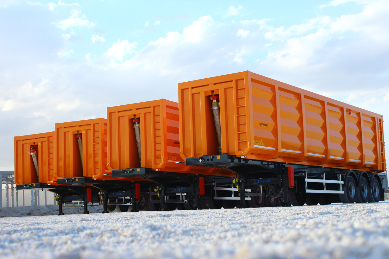 EMIRSAN ACCORDION TYPE TIPPER FOR METAL SCRAP - Tipper semi-trailer: picture 1 EMIRSAN ACCORDION TYPE TIPPER FOR METAL SCRAP - Tipper semi-trailer: picture 1