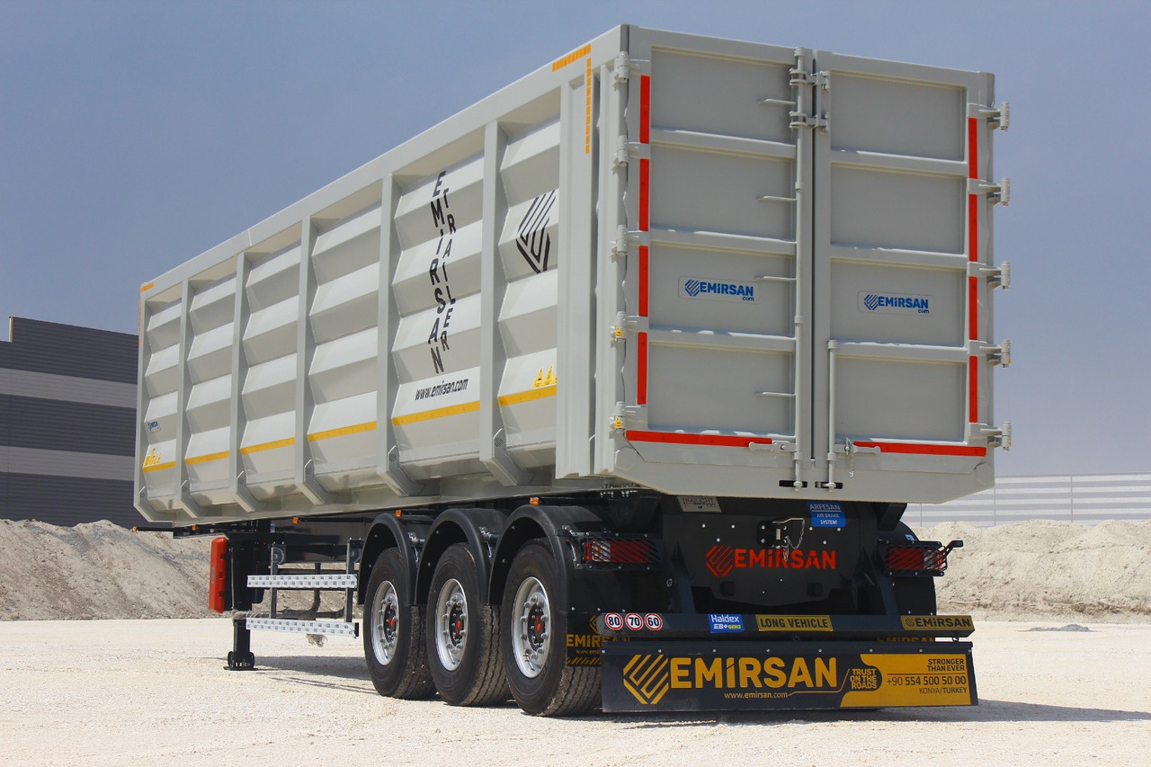 EMIRSAN SAX AXLE // HARDOX BODY, METAL SCRAP TIPPER, - Tipper semi-trailer: picture 2 EMIRSAN SAX AXLE // HARDOX BODY, METAL SCRAP TIPPER, - Tipper semi-trailer: picture 2