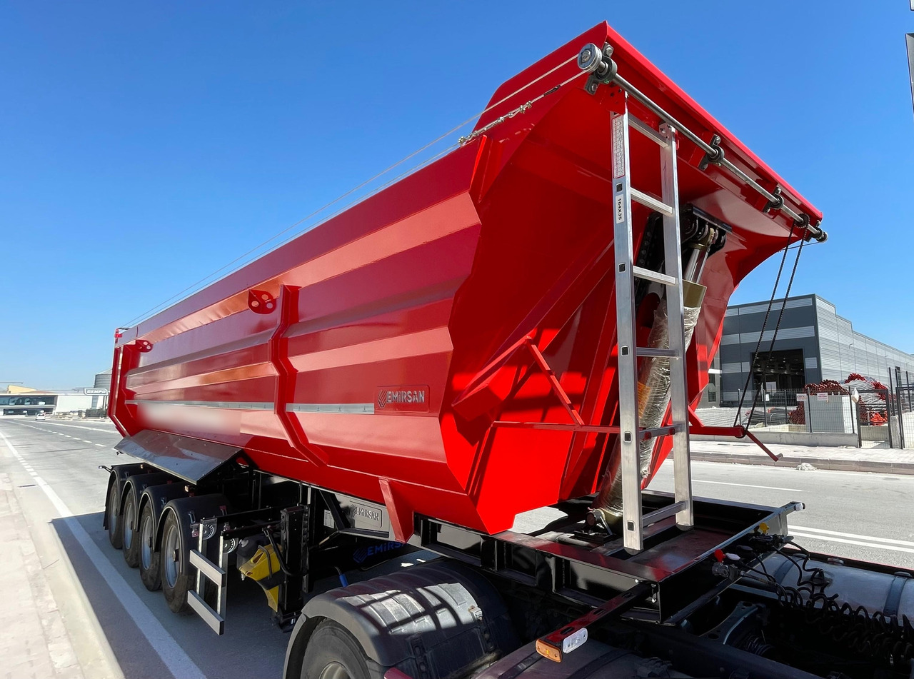 EMIRSAN SELF-STEERING, 4 AXLE U TYPE TIPPER - Tipper semi-trailer: picture 1 EMIRSAN SELF-STEERING, 4 AXLE U TYPE TIPPER - Tipper semi-trailer: picture 1