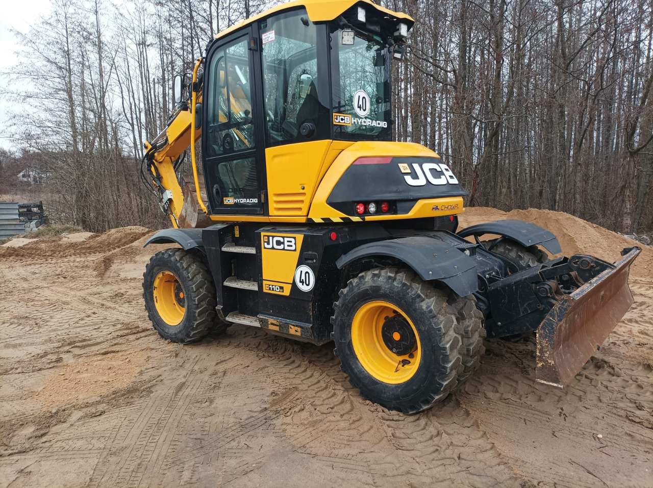 JCB HD110WT T4F - Mini excavator: picture 5 JCB HD110WT T4F - Mini excavator: picture 5