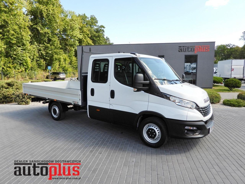 Iveco DAILY 35S14 SKRZYNIA PODWÓJNA KABINA DOKA 7 MIEJSC TEMPOMAT KLIM - Flatbed van, Combi van: picture 1 Iveco DAILY 35S14 SKRZYNIA PODWÓJNA KABINA DOKA 7 MIEJSC TEMPOMAT KLIM - Flatbed van, Combi van: picture 1