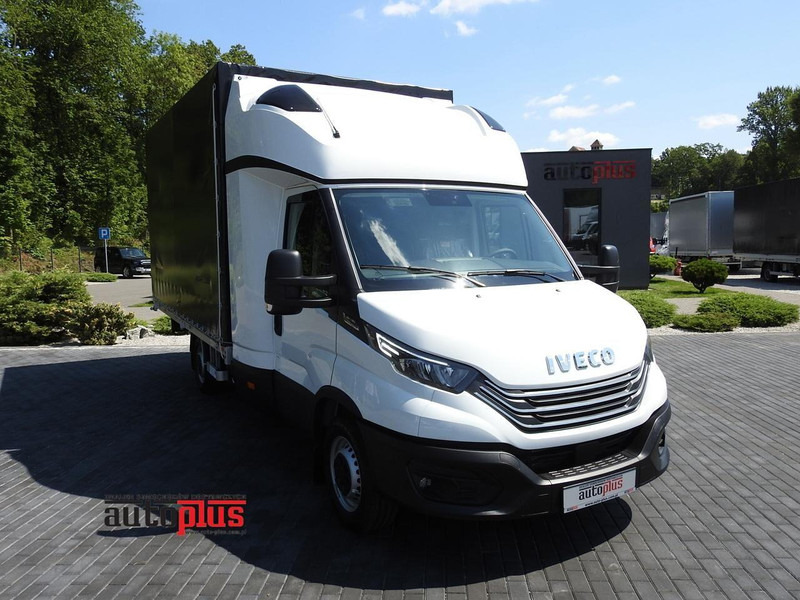 Iveco DAILY 35S18 NOWY PLANDEKA 8 PALET TEMPOMAT NAWIGACJA LEDY AUTOMA - Curtain side van: picture 1 Iveco DAILY 35S18 NOWY PLANDEKA 8 PALET TEMPOMAT NAWIGACJA LEDY AUTOMA - Curtain side van: picture 1