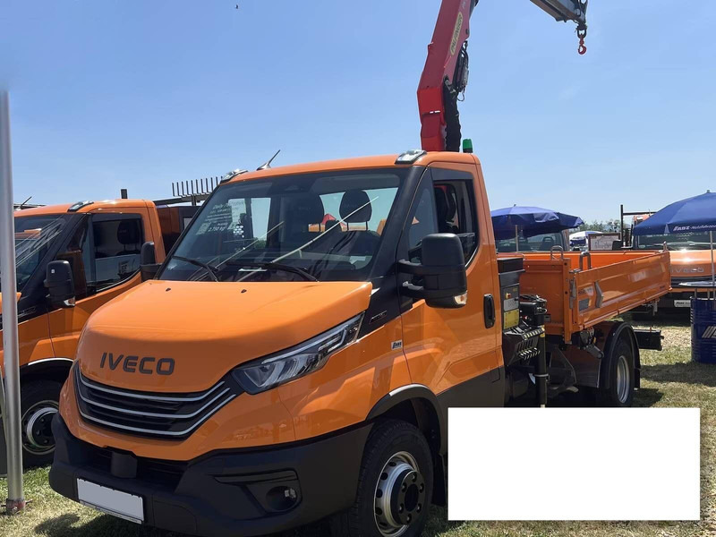 Iveco Daily 70C18H - Flatbed+crane - Dropside/ Flatbed truck, Crane truck: picture 1 Iveco Daily 70C18H - Flatbed+crane - Dropside/ Flatbed truck, Crane truck: picture 1