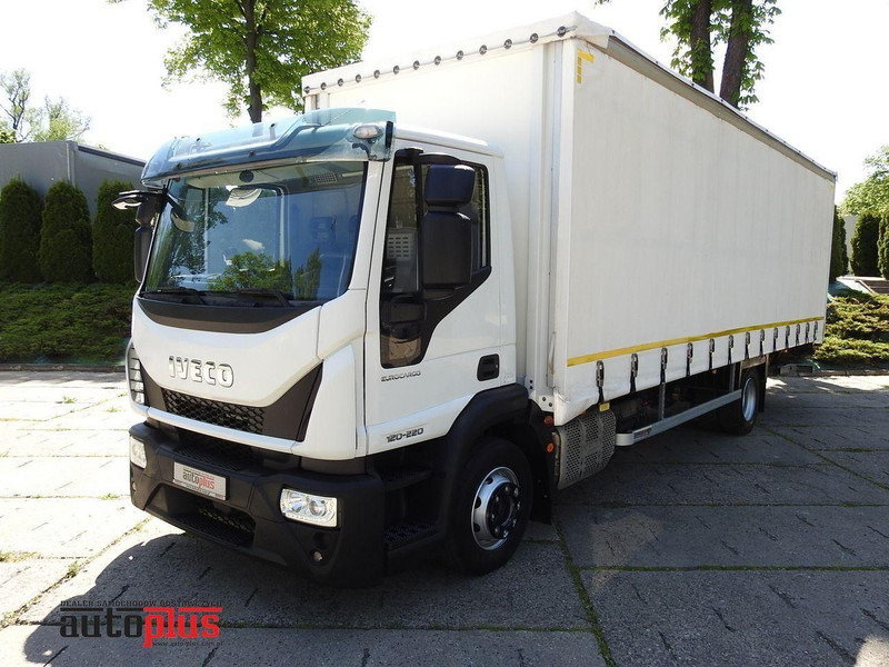 Iveco EUROCARGO 120 - 220 PLANDEKA WINDA 20 PALET AUTOMAT KLIMATYZACJA - Box truck: picture 1 Iveco EUROCARGO 120 - 220 PLANDEKA WINDA 20 PALET AUTOMAT KLIMATYZACJA - Box truck: picture 1