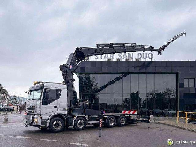 Iveco STRALIS AS320S50Y 8x2 HMF 8520-0K6 FLY JIB Winc - Dropside/ Flatbed truck, Crane truck: picture 3 Iveco STRALIS AS320S50Y 8x2 HMF 8520-0K6 FLY JIB Winc - Dropside/ Flatbed truck, Crane truck: picture 3