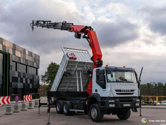 Iveco TRAKKER 360 6x6 PALFINGER PK 36002 Crane Kipper - Tipper, Crane truck: picture 2 Iveco TRAKKER 360 6x6 PALFINGER PK 36002 Crane Kipper - Tipper, Crane truck: picture 2