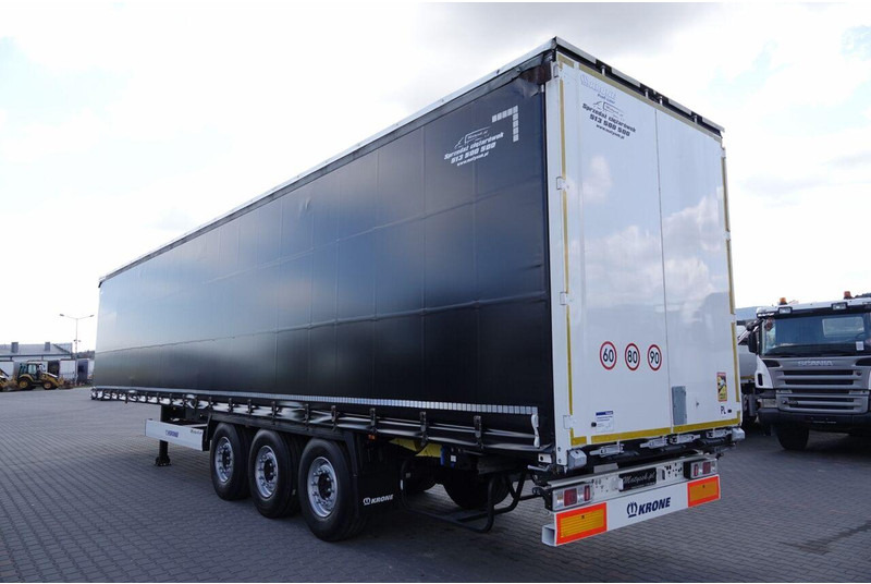 Krone FIRANKA / STANDARD / OPONY 100% / DACH PODNOSZONY / OŚ PODNOSZON - Curtainsider semi-trailer: picture 4 Krone FIRANKA / STANDARD / OPONY 100% / DACH PODNOSZONY / OŚ PODNOSZON - Curtainsider semi-trailer: picture 4