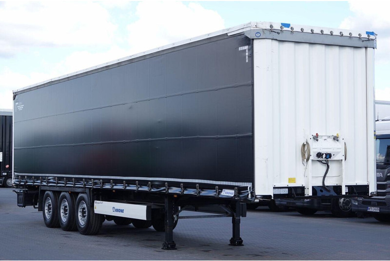 Krone FIRANKA / STANDARD / OPONY 100% / DACH PODNOSZONY / OŚ PODNOSZON - Curtainsider semi-trailer: picture 1 Krone FIRANKA / STANDARD / OPONY 100% / DACH PODNOSZONY / OŚ PODNOSZON - Curtainsider semi-trailer: picture 1