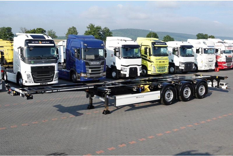 Krone NACZEPA PODKONTENEROWA / NOWA / 2023 ROK / ROZSUWANY TYŁ / DO WS - Container transporter/ Swap body semi-trailer: picture 1 Krone NACZEPA PODKONTENEROWA / NOWA / 2023 ROK / ROZSUWANY TYŁ / DO WS - Container transporter/ Swap body semi-trailer: picture 1