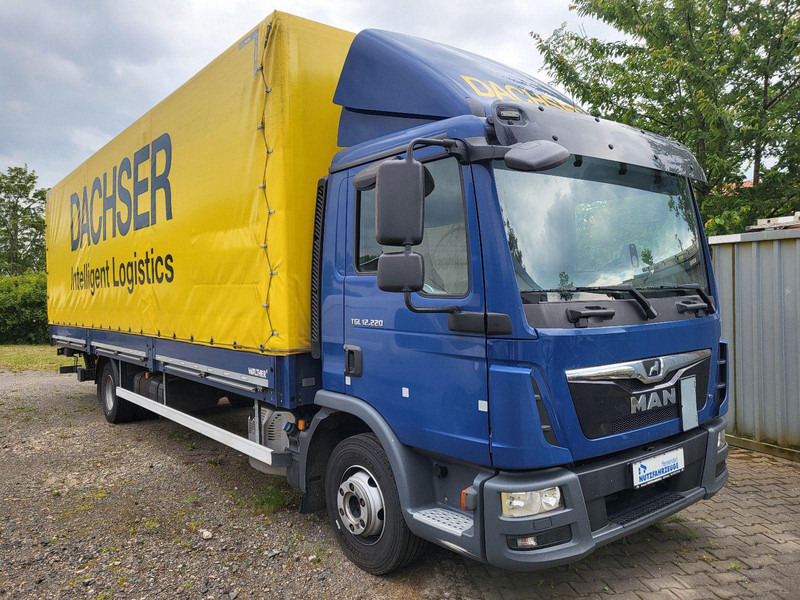 MAN GTL 12.220 BL Pritsche 8,10m + LBW - 1.Hand - Box truck: picture 1 MAN GTL 12.220 BL Pritsche 8,10m + LBW - 1.Hand - Box truck: picture 1