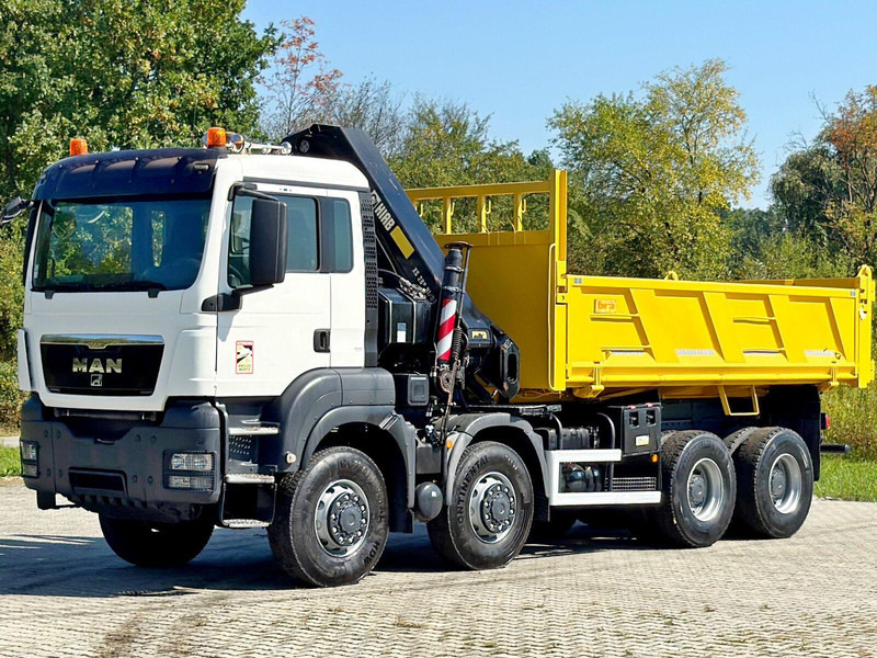 MAN TGS 32.510 * HIAB 288 EP - 5HIDUO/ FUNK * 8x8 - Tipper, Crane truck: picture 5 MAN TGS 32.510 * HIAB 288 EP - 5HIDUO/ FUNK * 8x8 - Tipper, Crane truck: picture 5