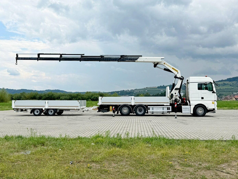 MAN TGX 26.440 * PK 41002-EH E + FUNK + Anhänger*TOP - Dropside/ Flatbed truck, Crane truck: picture 5 MAN TGX 26.440 * PK 41002-EH E + FUNK + Anhänger*TOP - Dropside/ Flatbed truck, Crane truck: picture 5