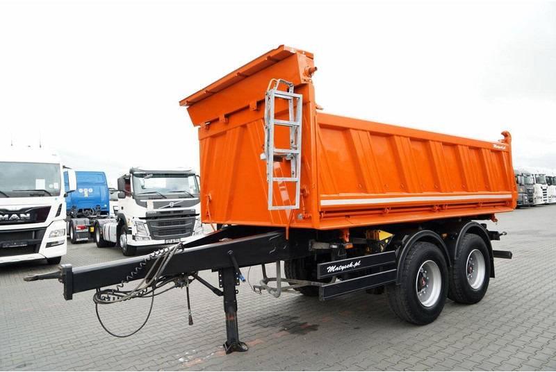 Meiller WYWROTKA 3 STRONNA / PRZYCZEPA TANDEM / OŚ PODNOSZONA / SAF - Tipper trailer: picture 5 Meiller WYWROTKA 3 STRONNA / PRZYCZEPA TANDEM / OŚ PODNOSZONA / SAF - Tipper trailer: picture 5