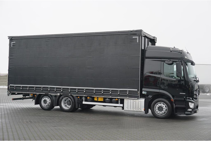 Mercedes-Benz ACTROS / 2533 / ACC / E 6 / FIRANKA / ŁAD. 15 450 KG / 19 PALET - Curtainsider truck: picture 4 Mercedes-Benz ACTROS / 2533 / ACC / E 6 / FIRANKA / ŁAD. 15 450 KG / 19 PALET - Curtainsider truck: picture 4