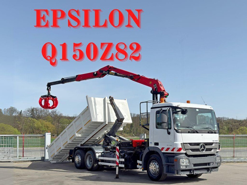 Mercedes-Benz ACTROS 2536 - Hook lift truck, Crane truck: picture 1 Mercedes-Benz ACTROS 2536 - Hook lift truck, Crane truck: picture 1