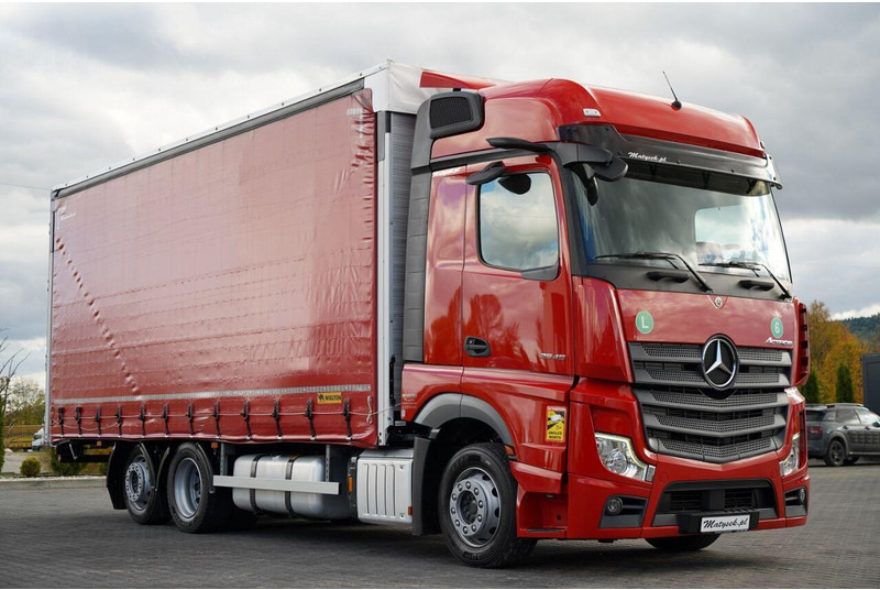 Mercedes-Benz ACTROS 2545 / SOLÓWKA / 6x2 / OŚ PODNOSZONA / BIG SPACE / WIELT - Curtainsider truck: picture 5 Mercedes-Benz ACTROS 2545 / SOLÓWKA / 6x2 / OŚ PODNOSZONA / BIG SPACE / WIELT - Curtainsider truck: picture 5