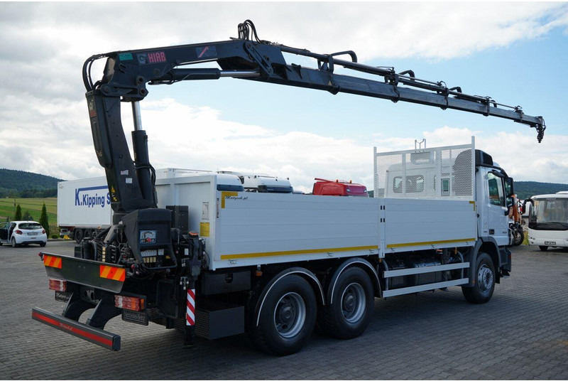 Mercedes-Benz ACTROS 2636 / 6x4 / SKRZYNIOWY 6,5 M + HDS HIAB / MOCNA PODŁOGA - Dropside/ Flatbed truck, Crane truck: picture 5 Mercedes-Benz ACTROS 2636 / 6x4 / SKRZYNIOWY 6,5 M + HDS HIAB / MOCNA PODŁOGA - Dropside/ Flatbed truck, Crane truck: picture 5