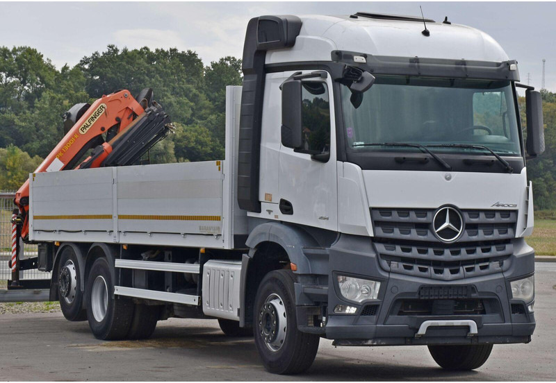Mercedes-Benz AROCS 2542 - Dropside/ Flatbed truck, Crane truck: picture 3 Mercedes-Benz AROCS 2542 - Dropside/ Flatbed truck, Crane truck: picture 3