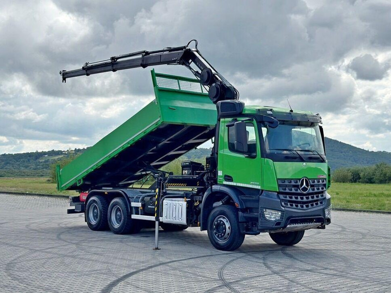 Mercedes-Benz AROCS 2636 * HIAB 122 ES - 3 HIPRO * 6x4 - Tipper, Crane truck: picture 2 Mercedes-Benz AROCS 2636 * HIAB 122 ES - 3 HIPRO * 6x4 - Tipper, Crane truck: picture 2