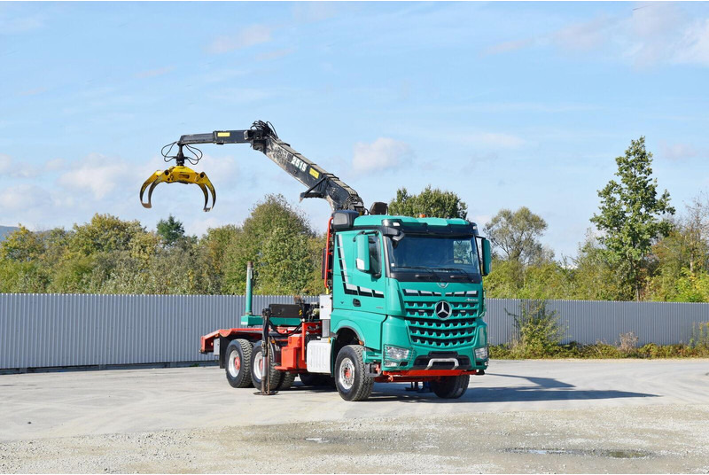 Mercedes-Benz AROCS 3363 *HOLZTRANSPORTER * LOGLIFT 251S /6x4 - Log truck, Crane truck: picture 2 Mercedes-Benz AROCS 3363 *HOLZTRANSPORTER * LOGLIFT 251S /6x4 - Log truck, Crane truck: picture 2