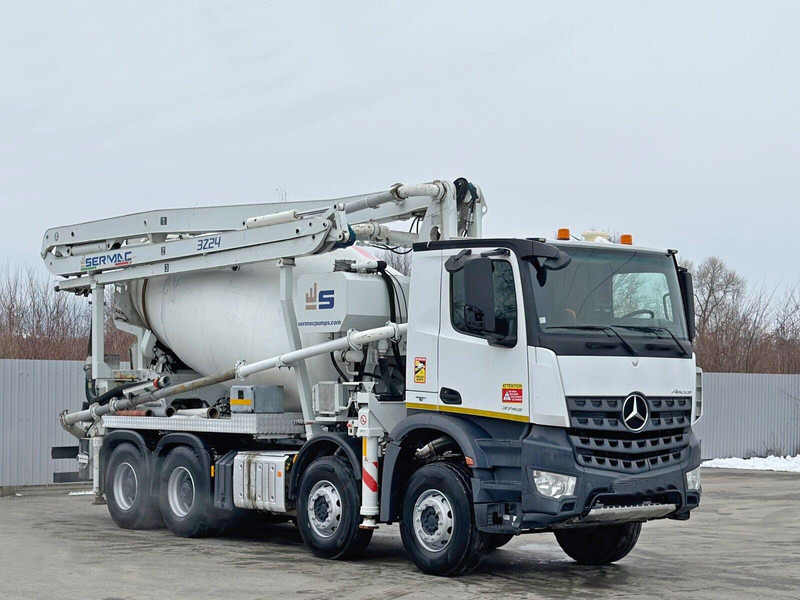 Mercedes-Benz AROCS 3743 - Concrete pump truck: picture 1 Mercedes-Benz AROCS 3743 - Concrete pump truck: picture 1