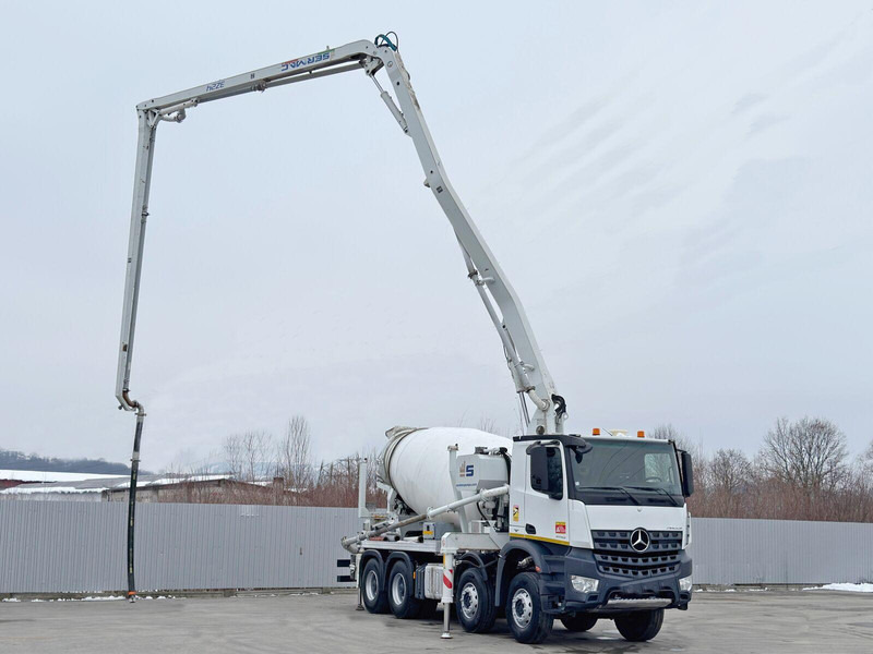 Mercedes-Benz AROCS 3743 - Concrete pump truck: picture 3 Mercedes-Benz AROCS 3743 - Concrete pump truck: picture 3