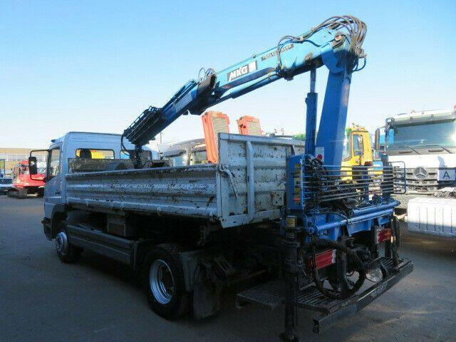 Tipper, Crane truck Mercedes-Benz ATEGO 1218: picture 7