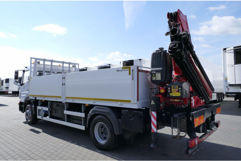 Dropside/ Flatbed truck, Crane truck Mercedes-Benz ATEGO 16 30: picture 16