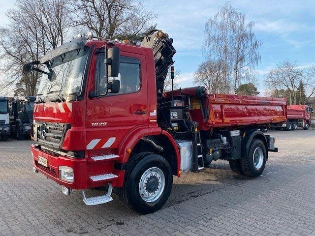 Mercedes-Benz AXOR 1829 - Tipper, Crane truck: picture 4 Mercedes-Benz AXOR 1829 - Tipper, Crane truck: picture 4