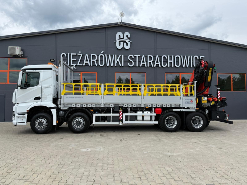 Mercedes-Benz Arocs Actros 3236 // E6 // 8x4 // Palfinger PK4800 - Dropside/ Flatbed truck, Crane truck: picture 2 Mercedes-Benz Arocs Actros 3236 // E6 // 8x4 // Palfinger PK4800 - Dropside/ Flatbed truck, Crane truck: picture 2