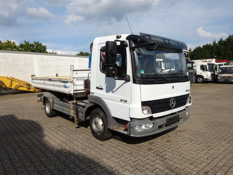 Mercedes-Benz Atego 818 3 way Meiller tipper + crane Terex 36.2 - Tipper van: picture 1 Mercedes-Benz Atego 818 3 way Meiller tipper + crane Terex 36.2 - Tipper van: picture 1
