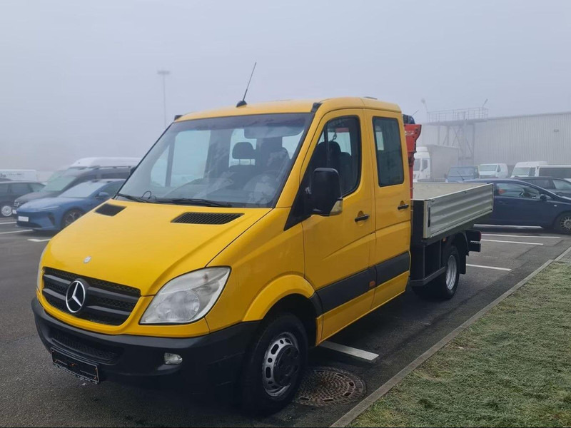 Mercedes-Benz Sprinter 519 CDI Doka - Flatbed truck + crane - Dropside/ Flatbed truck, Crane truck: picture 1 Mercedes-Benz Sprinter 519 CDI Doka - Flatbed truck + crane - Dropside/ Flatbed truck, Crane truck: picture 1