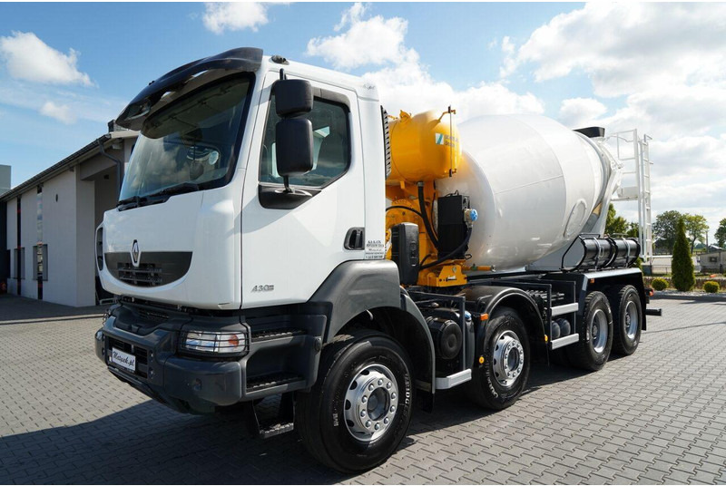 Renault KERAX 430 DXI / EURO 5 / 8X4 / BETONOMIESZARKA / 9 m3 / SCHWING - Concrete mixer truck: picture 5 Renault KERAX 430 DXI / EURO 5 / 8X4 / BETONOMIESZARKA / 9 m3 / SCHWING - Concrete mixer truck: picture 5