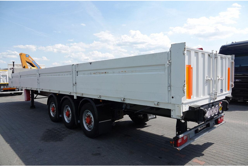 Samro NACZEPA BURTOWA / + HDS EFFER 95-3S - WYSÓW : 9 METRÓW / SPROWA - Dropside/ Flatbed semi-trailer: picture 3 Samro NACZEPA BURTOWA / + HDS EFFER 95-3S - WYSÓW : 9 METRÓW / SPROWA - Dropside/ Flatbed semi-trailer: picture 3