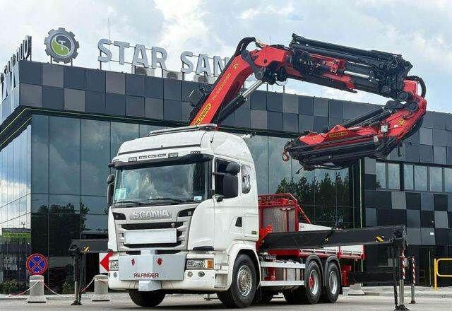 Scania G490 6x2 Palfinger PK 53002 SH Fly Jib Basket - Dropside/ Flatbed truck, Crane truck: picture 2 Scania G490 6x2 Palfinger PK 53002 SH Fly Jib Basket - Dropside/ Flatbed truck, Crane truck: picture 2