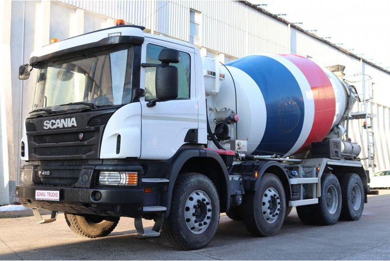 Scania P410 EURO6 Liebherr 9m3 TÜV Neu - Concrete mixer truck: picture 2 Scania P410 EURO6 Liebherr 9m3 TÜV Neu - Concrete mixer truck: picture 2