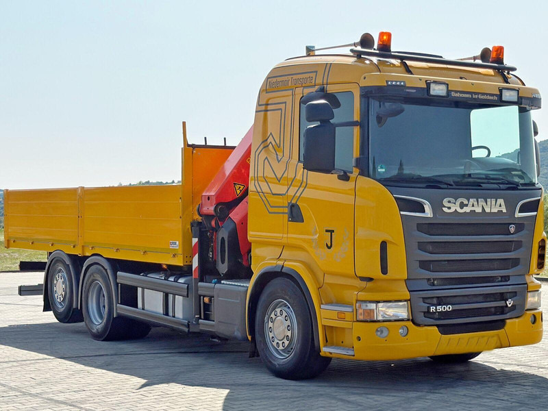 Scania R 500 * PK 26002 EH + FUNK * TOPZUSTAND - Dropside/ Flatbed truck, Crane truck: picture 3 Scania R 500 * PK 26002 EH + FUNK * TOPZUSTAND - Dropside/ Flatbed truck, Crane truck: picture 3