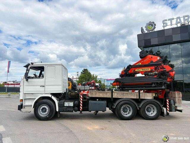 Dropside/ Flatbed truck, Crane truck Scania R143 HL 6x2 PALFINGER PK44002 Crane Kran: picture 10