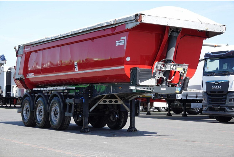Schmitz Cargobull WYWROTKA / 26 m3 / STALOWA / HYDROKLAPA / OŚ PODNOSZONA / AUTOM - Tipper semi-trailer: picture 1 Schmitz Cargobull WYWROTKA / 26 m3 / STALOWA / HYDROKLAPA / OŚ PODNOSZONA / AUTOM - Tipper semi-trailer: picture 1