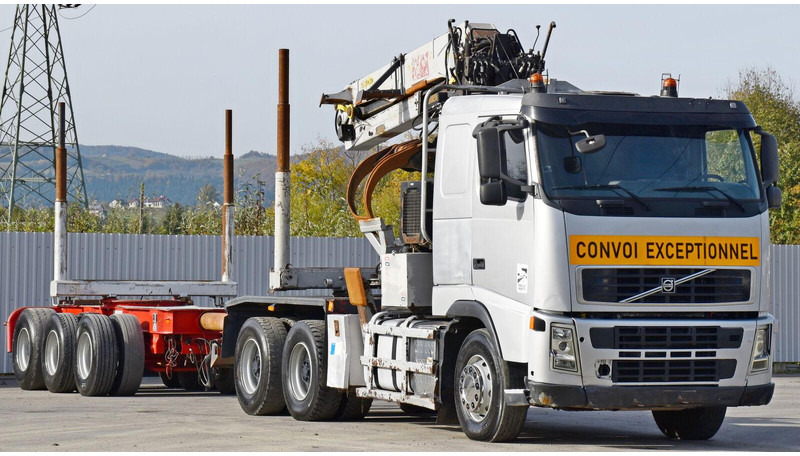 Volvo FH 520 * EPSILON E260L83 * Anhänger /6x4 - Log truck, Crane truck: picture 3 Volvo FH 520 * EPSILON E260L83 * Anhänger /6x4 - Log truck, Crane truck: picture 3