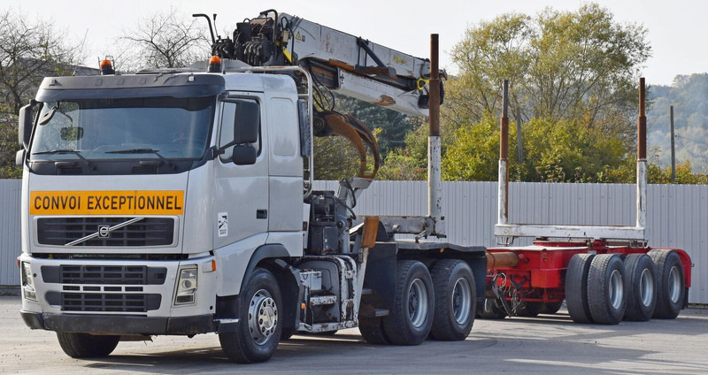Volvo FH 520 * EPSILON E260L83 * Anhänger /6x4 - Log truck, Crane truck: picture 4 Volvo FH 520 * EPSILON E260L83 * Anhänger /6x4 - Log truck, Crane truck: picture 4