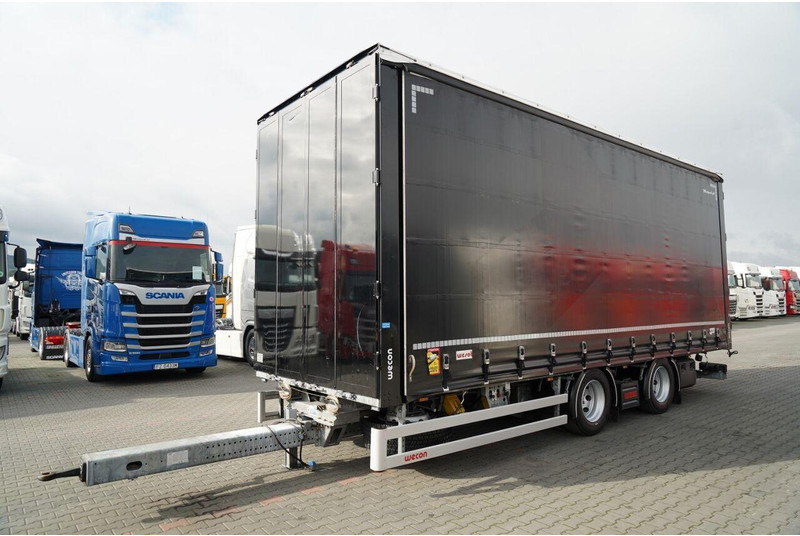 Wecon PRZYCZEPA - 7,7 M / TANDEM / PRZEJAZDOWA / OŚ PODNOSZONA / SAF - Curtainsider trailer: picture 1 Wecon PRZYCZEPA - 7,7 M / TANDEM / PRZEJAZDOWA / OŚ PODNOSZONA / SAF - Curtainsider trailer: picture 1