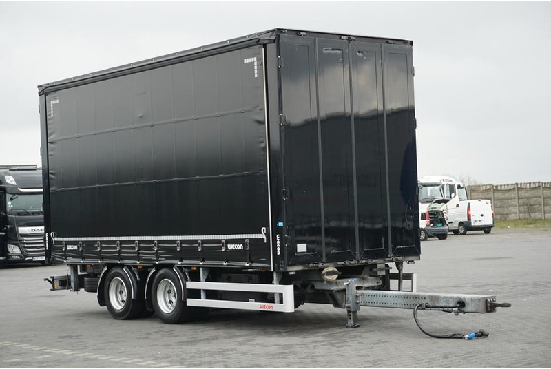 Wecon TANDEM / DŁ. 6,5 M / PRZEJAZDOWA / 16 PALET - Curtainsider trailer: picture 2 Wecon TANDEM / DŁ. 6,5 M / PRZEJAZDOWA / 16 PALET - Curtainsider trailer: picture 2